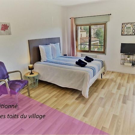 Studio Vue Sur Les Toits, Lumineux Moustiers #2 Exterior foto